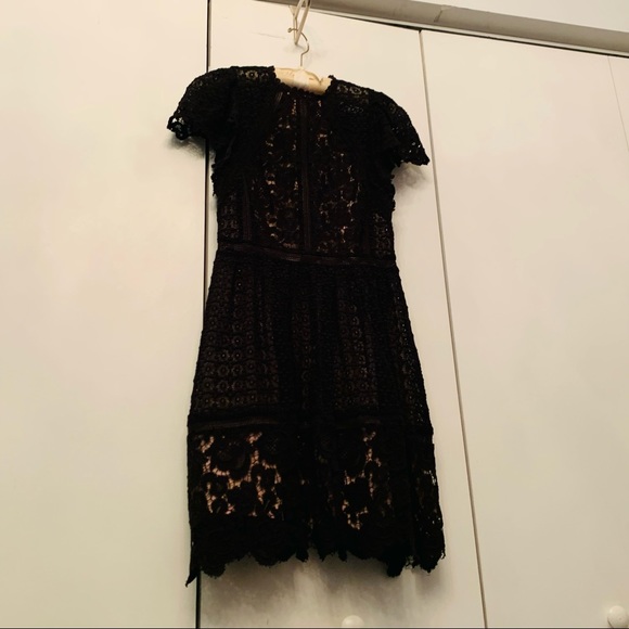 Rebecca Taylor Black Lace Dress - Picture 15 of 16